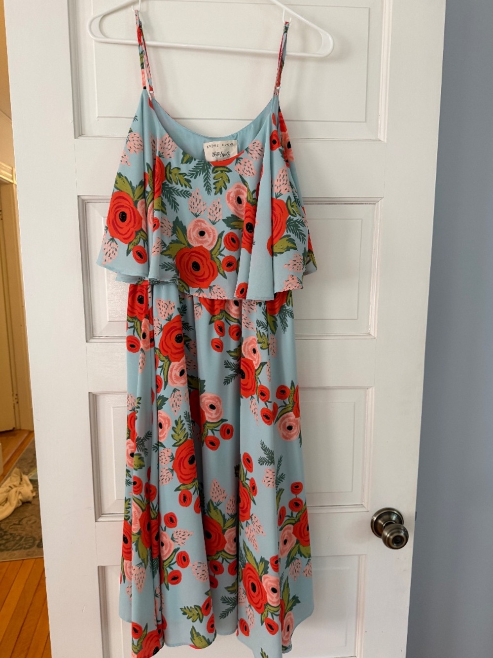 Summery floral rifle paper dress